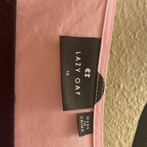 lazy oaf  pink Polkadot dress